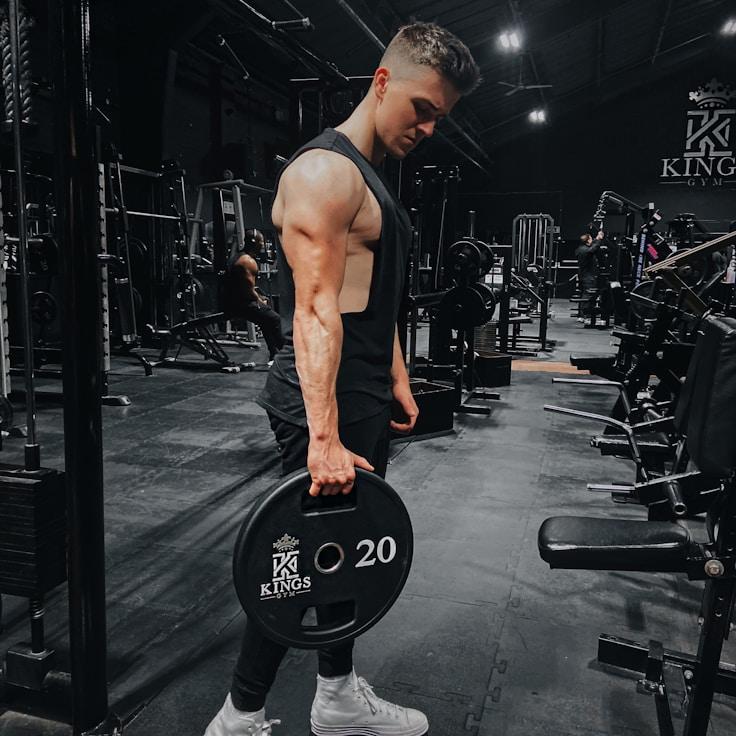 Clean and organized gym locker room facilities